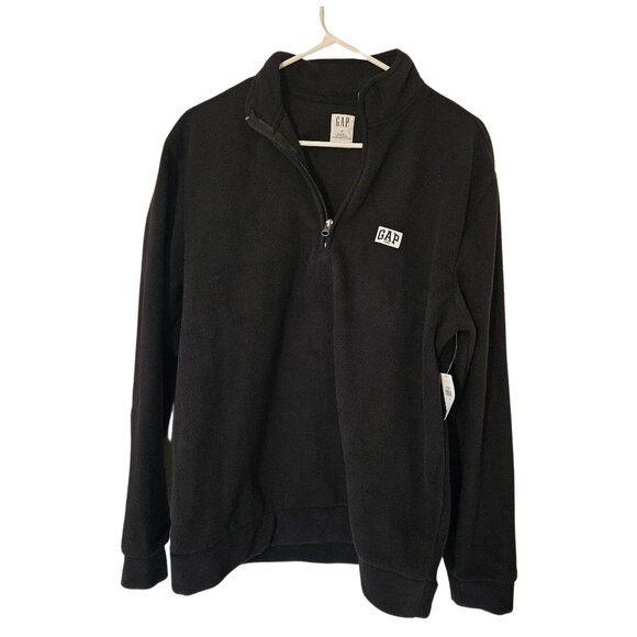 NWT Zippered Gap Fleece Sweatshirt - Picture 1 of 8